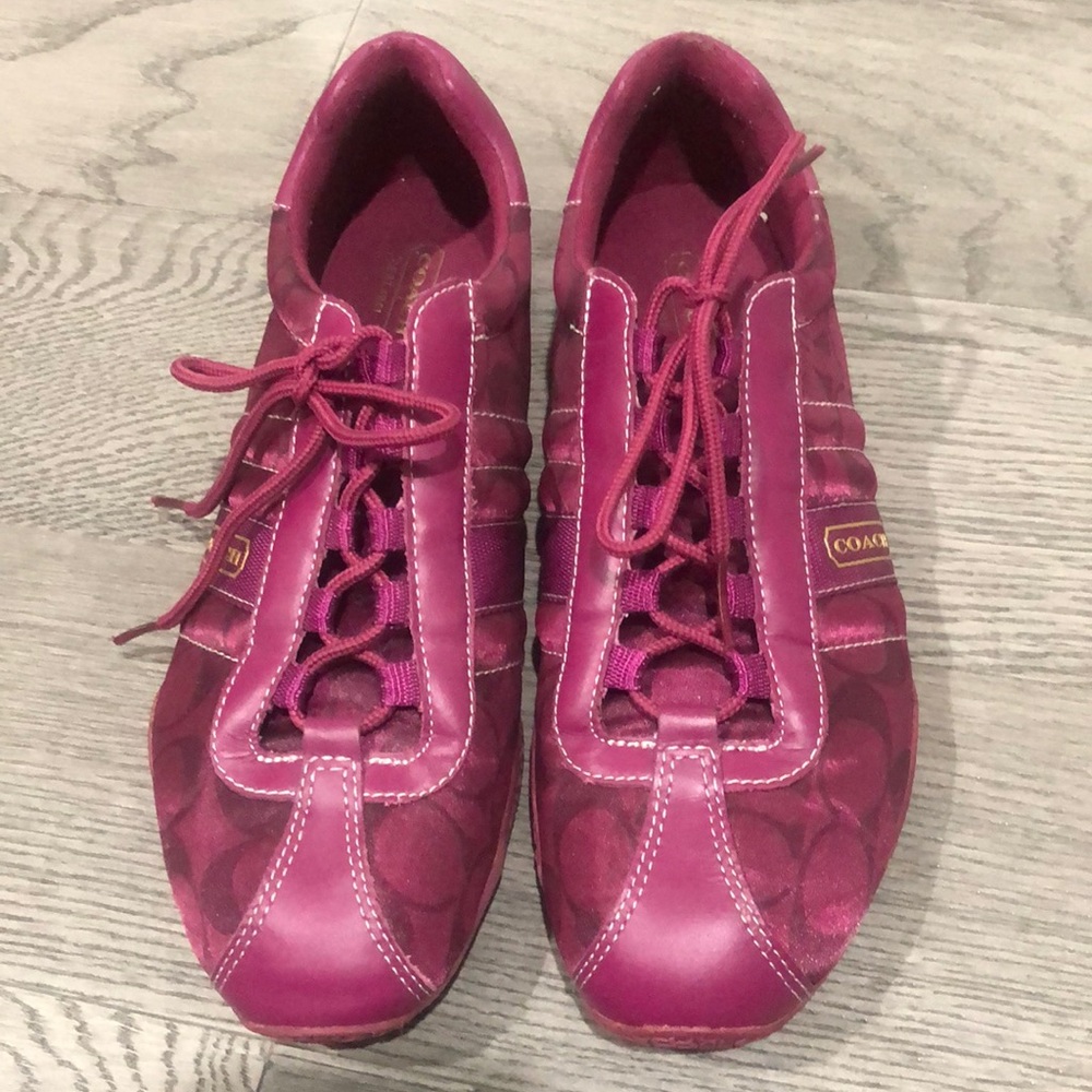 Coach tennis shoes